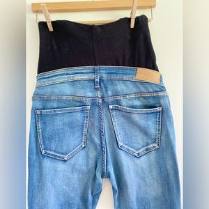 H&M Medium Wash Maternity Jeans